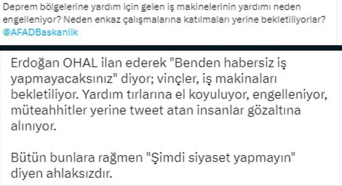 İletişim Başkanlığı depremle ilgili Dezenformasyon Bülteni'ni yayımladı