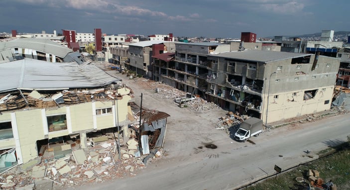 Antakya Sanayi Sitesi, depremde harabeye döndü #4