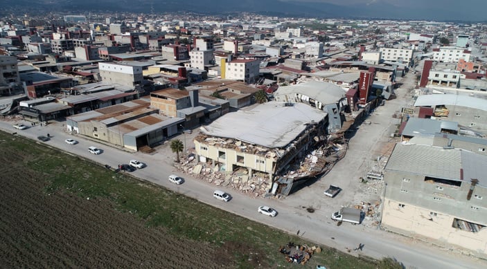 Antakya Sanayi Sitesi, depremde harabeye döndü #3