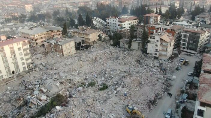 Hatay, depremin onuncu gününde böyle görüntülendi