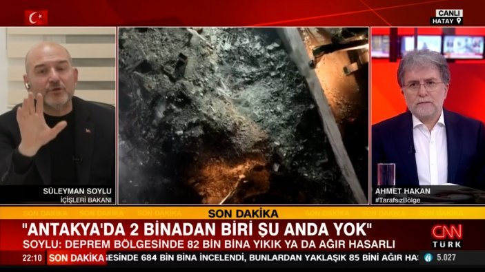 Süleyman Soylu canlı yayında ağladı