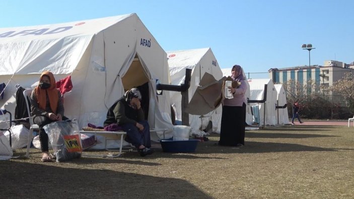 Kahramanmaraş’taki çadır kentlerdeki depremzedelerin tüm ihtiyaçları gideriliyor