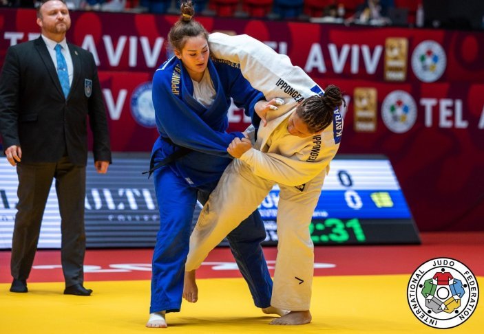 Judo'da Kayra Sayit gümüş madalya kazandı