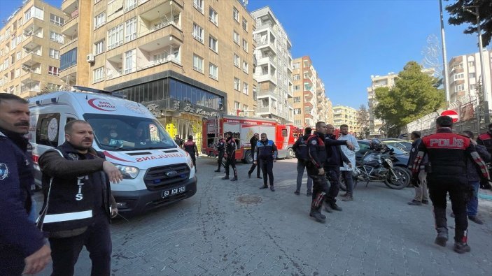 Şanlıurfa'da bir binada doğalgaz patlaması yaşandı