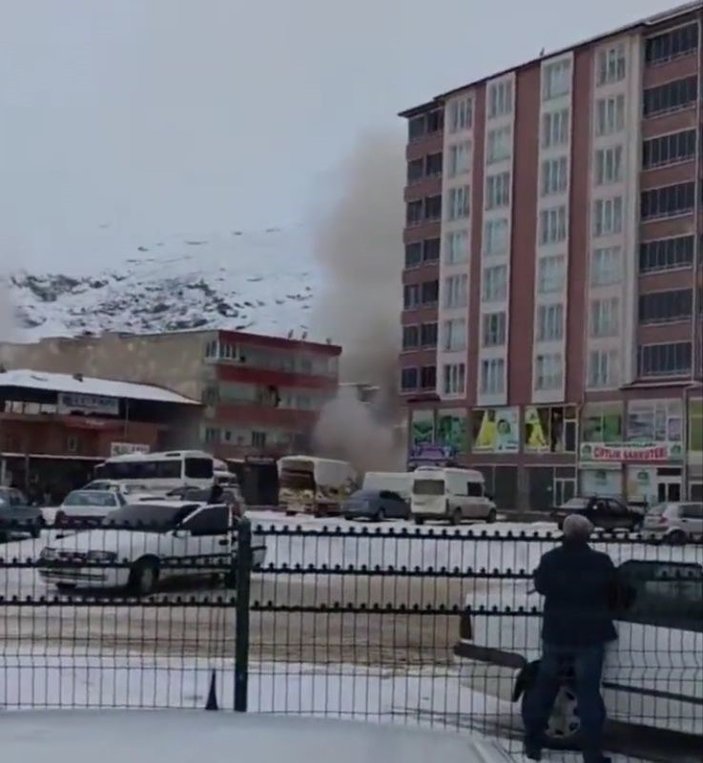 Kahramanmaraş merkezli depremin şiddetini gösteren bir kayıt daha ortaya çıktı