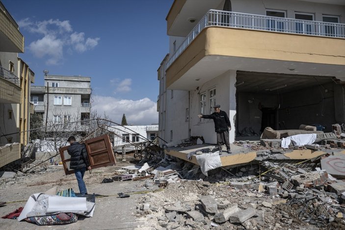 Deprem bölgesi Adıyaman'ın son hali görüntülendi