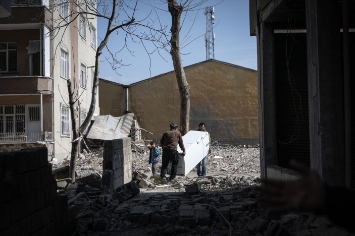 Deprem bölgesi Adıyaman'ın son hali görüntülendi