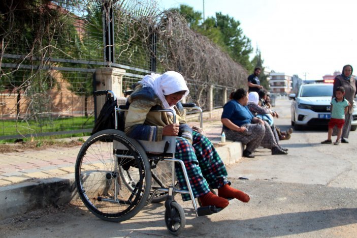 Antalya'da evi yanan