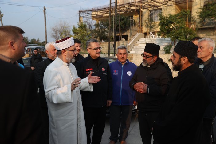 Diyanet İşleri Başkanı Ali Erbaş’tan Hatay’da Saint İlyas Rum-Ortodoks Kilisesi2ne ziyaret