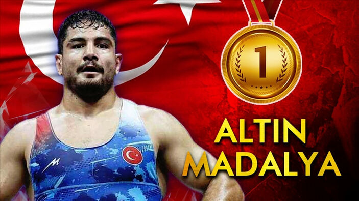 Taha Akgül Mısır'da altın madalyanın sahibi oldu