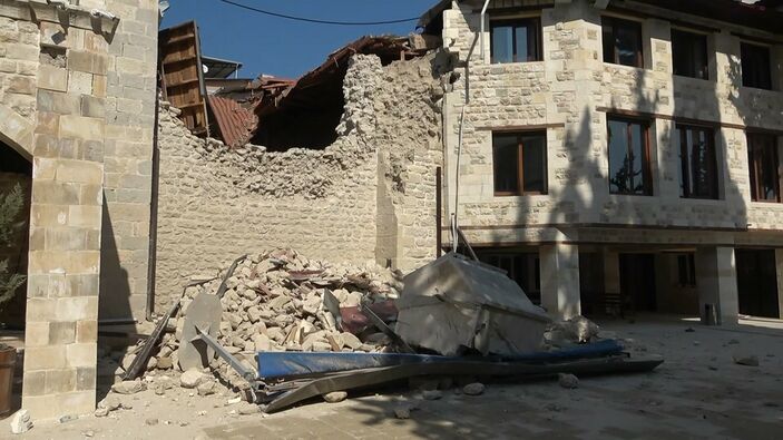 Hatay'da Türk Rum Ortodoks Kilisesi yıkıldı