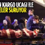 47 yaralı, askeri kargo uçağıyla Adana'dan İstanbul'a getirildi