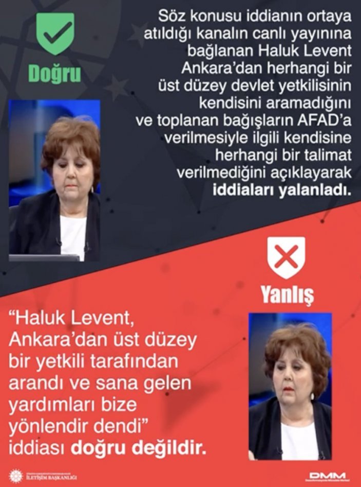 Ayşenur Arslan'ın canlı yayında yalanlanma hızı