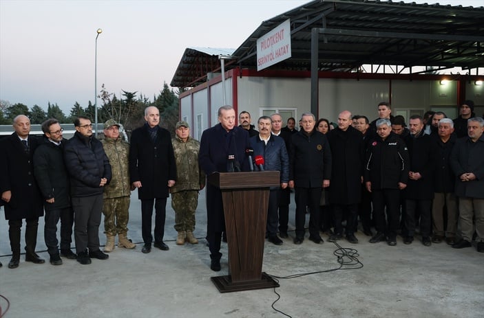 Cumhurbaşkanı Erdoğan'dan 'Hatay'a asker gönderilmedi' iddiasına yanıt