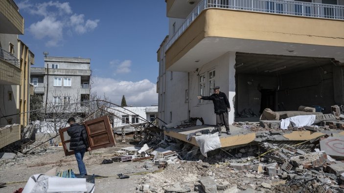 Deprem bölgesi Adıyaman'ın son hali görüntülendi