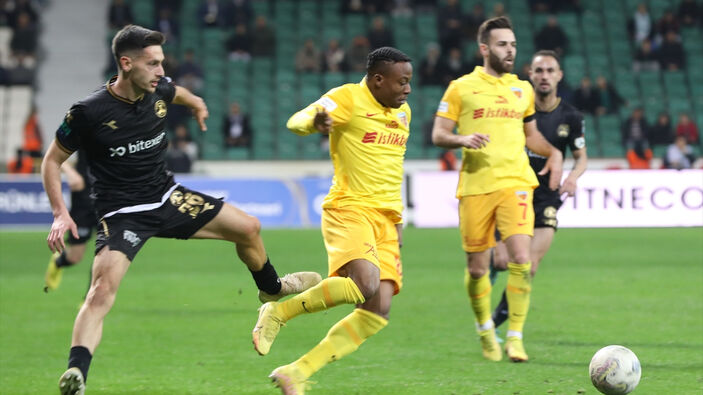 Kayserispor, Giresunspor karşısında kazandı