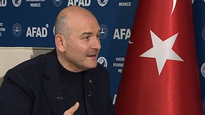 Süleyman Soylu'dan depremde yıkılan binalarla ilgili soruşturmalara ilişkin açıklama