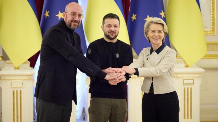 Ursula von der Leyen ve Charles Michel'den Ukrayna savaşı mesajı