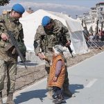 Hatay'da deprem bölgesinin emniyet ve asayişini Mehmetçik sağlıyor