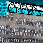 Hatay'da enkazdan çıkarılan araçlar resmi evraklarla teslim ediliyor