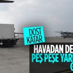 Katar, depremzedelere yardım taşıyan 9 uçak daha gönderdi