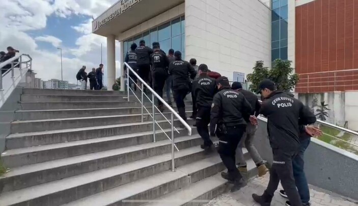 Hatay'da hırsızlık olaylarına karışan 6 şüpheli tutuklandı