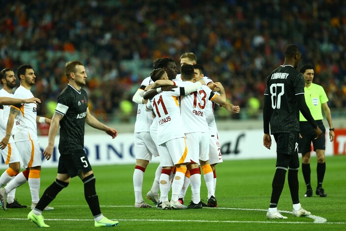 Galatasaray hazırlık maçında Karabağ'ı 2-1 yendi