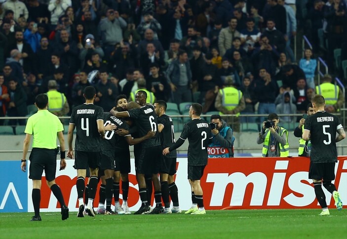 Galatasaray hazırlık maçında Karabağ'ı 2-1 yendi