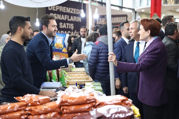 İyi Parti Genel Başkanı Meral Akşener Kahramanmaraş Dayanışma Günleri'ne katıldı