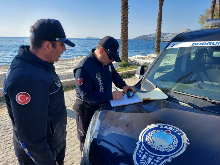 Bodrum’da sahile beyaz kum döken otelin çalışması durduruldu