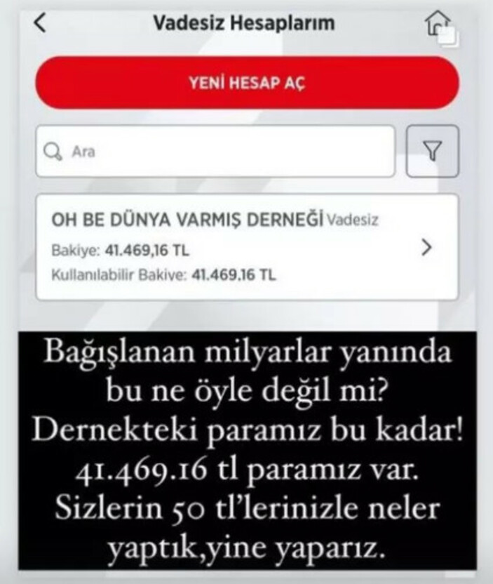 Bergüzar Korel, depremzedeler için topladıkları parayı paylaştı