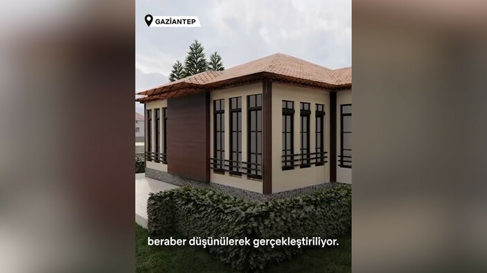 Bakan Kurum paylaştı: Deprem bölgesinde yapılan inşa çalışmalarından kesitler