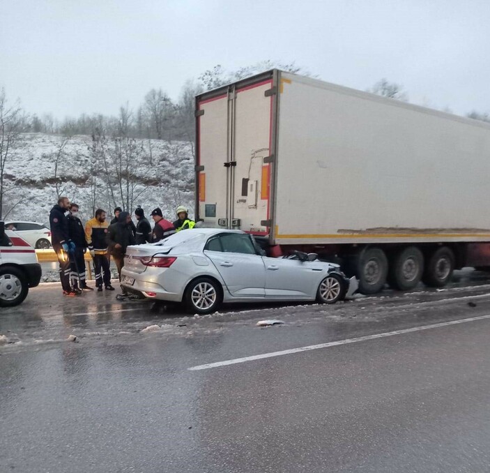 Samsun'da zincirleme kaza: 17 kişi yaralandı