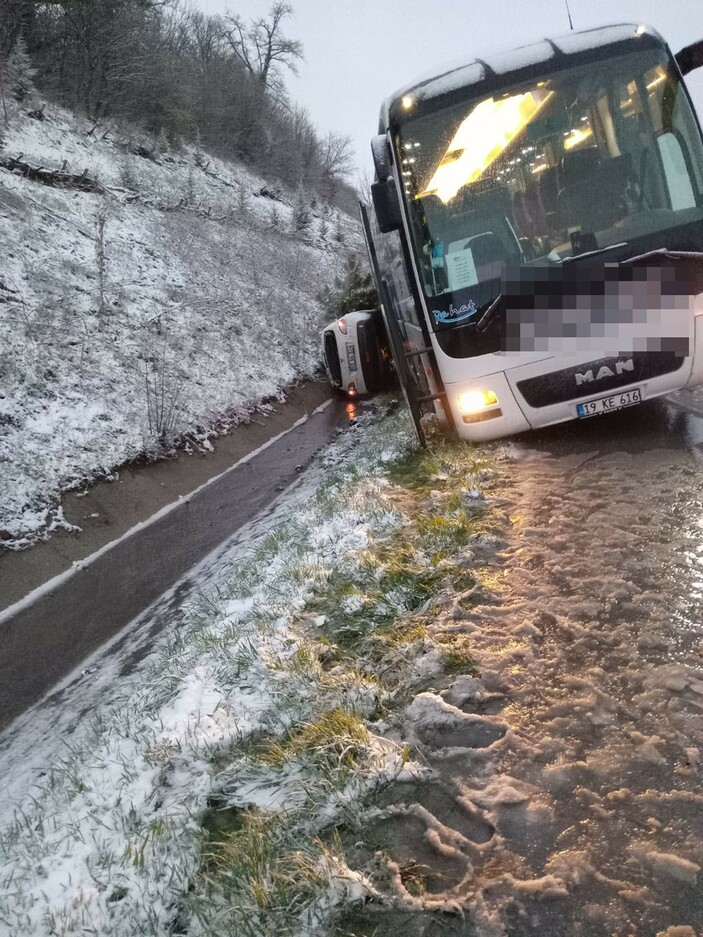 Samsun'da zincirleme kaza: 17 kişi yaralandı