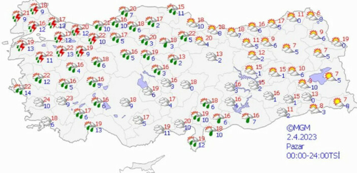 Hava sıcaklıkları mevsim normallerine dönüyor! İstanbullular hafta sonunu güneş ve yağmurla geçirecek