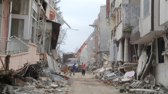 Hatay'da depremlerden en çok etkilenen mahallenin son hali