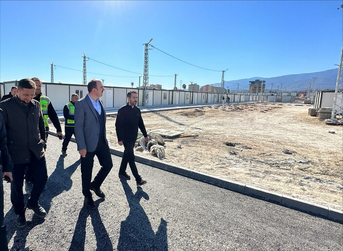 Hatay'ın yaraları sarılıyor! Konya Konteyner Kent'te yaşam başladı: Güvenlik binasından çocuk alanlarına..