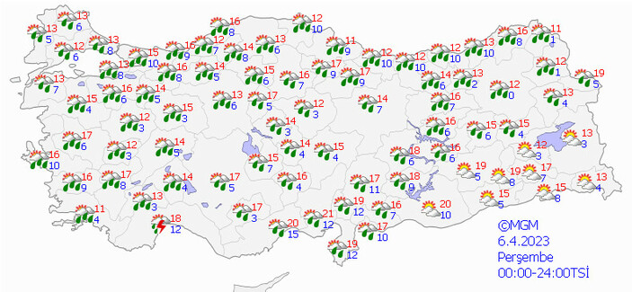 Yurt geneline sarı ve turuncu alarm: 60 il uyarıldı