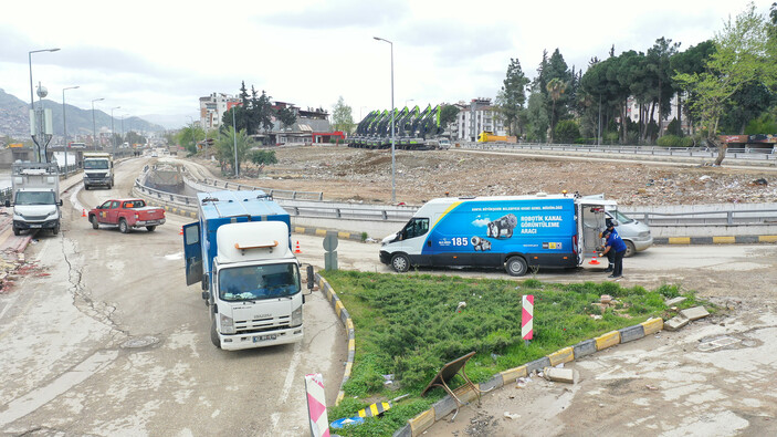 Konya Büyükşehir Hatay’da Kanal Arızalarını Robot Kameralarla Tespit Ediyor