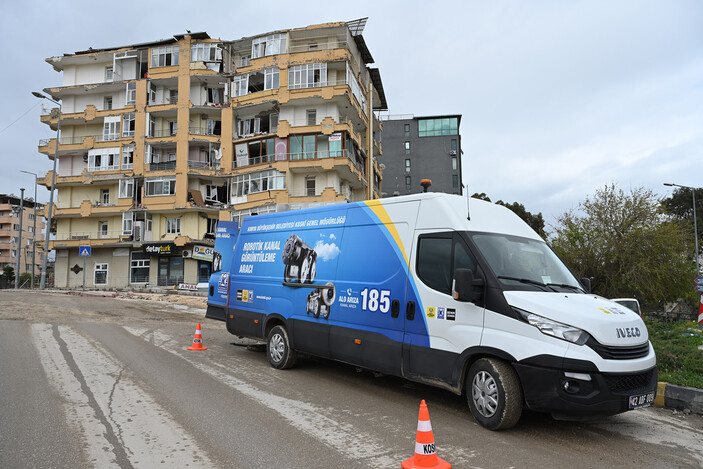 Konya Büyükşehir Hatay’da Kanal Arızalarını Robot Kameralarla Tespit Ediyor