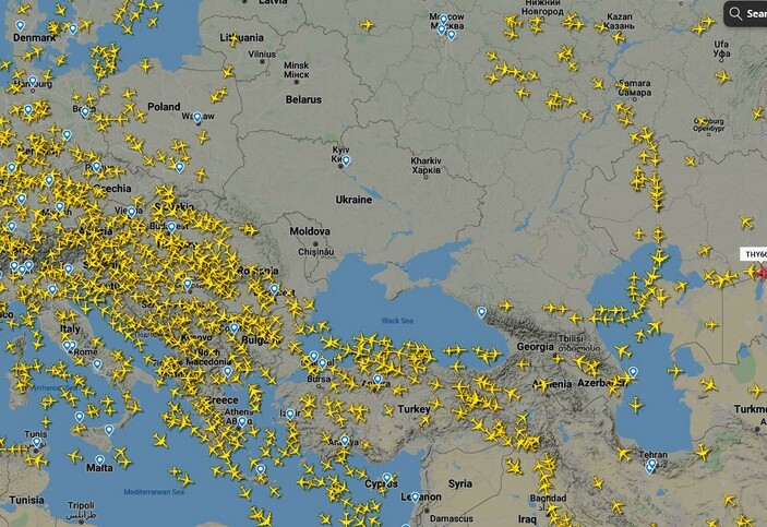 Alman şirket Düsseldorf-Süleymaniye uçuşlarını askıya aldı