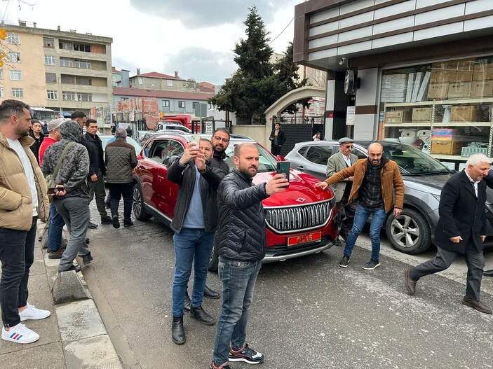 Togg'u makam aracı olarak kullanan ilk isim Mustafa Varank oldu