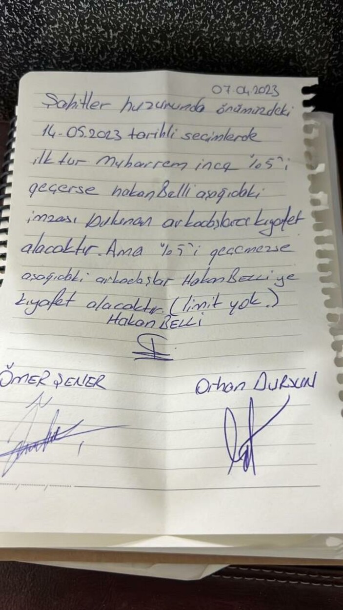 Bursa'da 3 arkadaş Muharrem İnce için limitsiz iddiaya girdi: Kaybeden takım elbiseyi alır