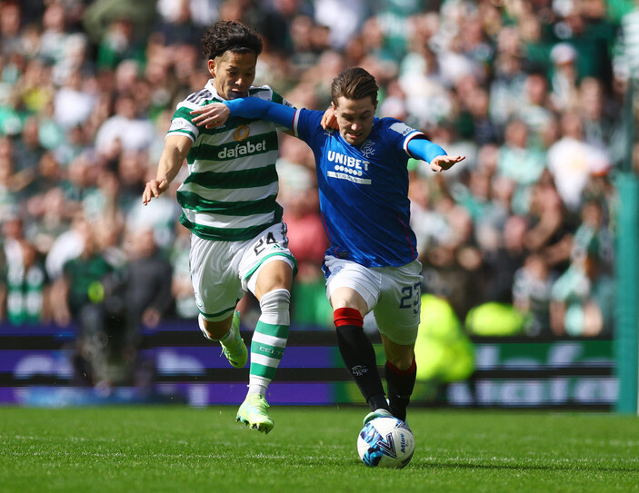 Old Firm derbisinde Celtic, Rangers'ı yendi