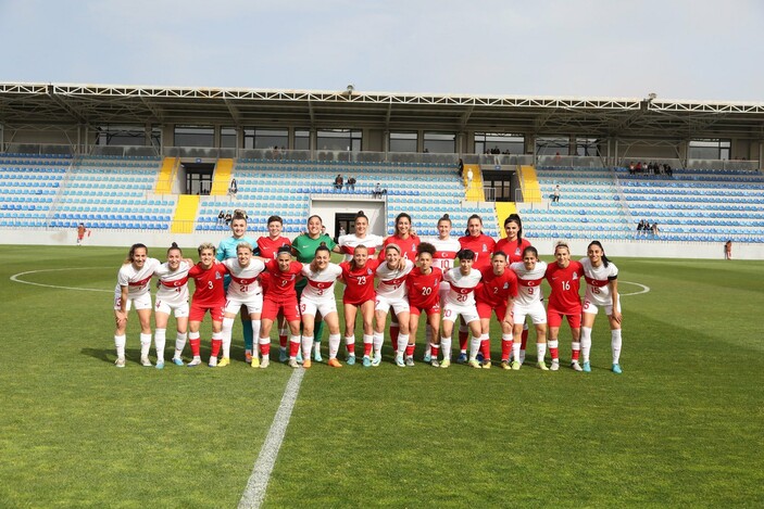 A Milli Kadın Futbol Takımı, Azerbaycan'ı tek golle mağlup etti