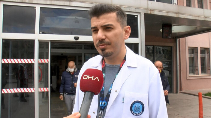 Ankara'da hasta yakını doktor ve sekreterine saldırdı