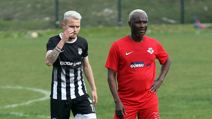 Ibrahima Yattara, yeni takımı Ortaköyspor'da ilk kez forma giydi