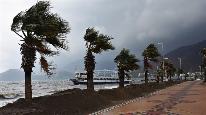 Meteoroloji uyardı! Akdeniz Bölgesi için kuvvetli fırtına