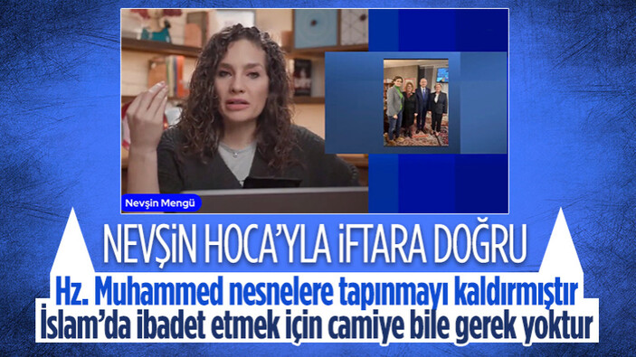 Nevşin Mengü'den fetva dersi: İslam'da seccade kutsal değildir