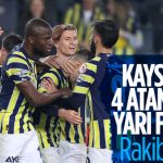 Fenerbahçe, Kayserispor karşısında dört golle turladı